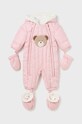Kojenecký overal Mayoral Newborn zateplené růžová 2675.1E.Newborn.9BYX
