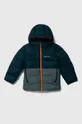 бирюзовый Детская лыжная куртка Columbia Arctic Blas Для мальчиков