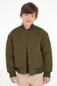 зелений Дитяча куртка-бомбер Tommy Hilfiger Для хлопчиків