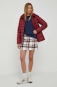 Tommy Hilfiger kurtka WW0WW39581 bordowy AW23