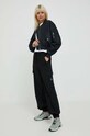 Bomber bunda Calvin Klein Jeans J20J221378 černá AW23