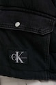 Rifľová bunda Calvin Klein Jeans J20J221685 čierna