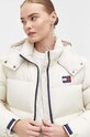 Páperová bunda Tommy Jeans béžová DW0DW14661