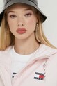 Tommy Jeans kurtka przeciwdeszczowa DW0DW15949 różowy