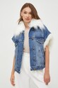 Îmbrăcăminte Pinko vesta de blugi 102181.A0ZR albastru