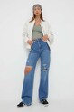 Hollister Co. kurtka bomber KI344.3102.115 beżowy AW23