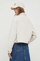 Odzież Pepe Jeans kurtka jeansowa Foxy PL402221.000 beżowy