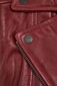 Pepe Jeans vesta din piele PL402240.299 burgundia