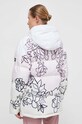 Odzież Roxy kurtka puchowa x Rowley ERJTJ03445 biały