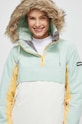 Bunda Roxy Shelter zelená ERJTJ03452