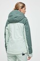 Ρούχα Μπουφάν Roxy Free Jet Block ERJTJ03430 πράσινο