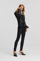 Karl Lagerfeld geaca ramones de piele 235W1901 negru