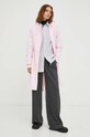 Pláštěnka (parka) Rains 18550 Jackets 18550.78 růžová AW23