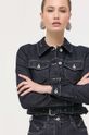 Rifľová bunda Patrizia Pepe tmavomodrá 8O0075.D046
