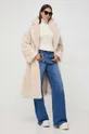 Obojstranný kabát Elisabetta Franchi 100 % Polyester