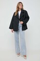 Bunda Elisabetta Franchi PI65D36E2 čierna AW23