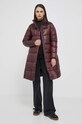 Save The Duck kurtka D41265W.GLAM17 bordowy AW23