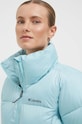 Bunda Columbia Puffect Cropped Jacket tyrkysová 2002491