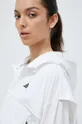 biela Tréningová bunda adidas Performance Hyperglam