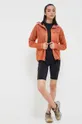 Vodoodporna jakna adidas TERREX Agravic oranžna