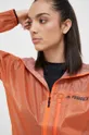 oranžna Vodoodporna jakna adidas TERREX Agravic