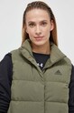 Пуховая безрукавка adidas HY3938 зелёный