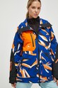 adidas by Stella McCartney geaca x TERREX True Nature bleumarin HY4506