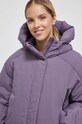 Пухова куртка adidas фіолетовий HZ5700