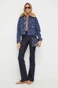 MICHAEL Michael Kors kurtka jeansowa MF310629NJ niebieski AW23