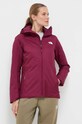 Μπουφάν The North Face Quest NF0A3Y1JI0H1 μπορντό AW23