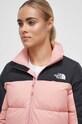 The North Face kurtka puchowa różowy NF0A4SVKOF61