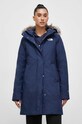 The North Face kurtka puchowa granatowy NF0A84J28K21