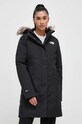 The North Face kurtka puchowa NF0A84J2JK31 czarny AW23