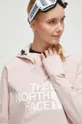 rózsaszín The North Face sportos pulóver Tekno Pullover