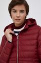 Páperová bunda Tommy Hilfiger WW0WW41140 burgundské