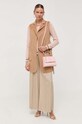 Vlnená vesta Liu Jo WF3190.T4627 hnedá AW23