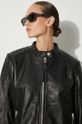 Samsoe Samsoe giacca in pelle F23300187 nero