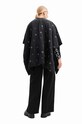 Desigual poncho 23WAIA26 czarny AW23