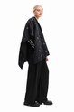 Desigual poncho czarny 23WAIA26