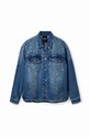 Τζιν μπουφάν Desigual 23WWED02 μπλε