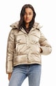 Bunda Desigual zateplené béžová 23WWEW06