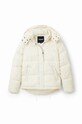 Μπουφάν Desigual 23WWEW72 μπεζ