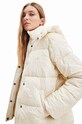 Ρούχα Μπουφάν Desigual 23WWEW72 μπεζ