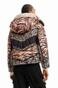 Desigual giacca 23WWEW90 WOMAN WOVEN PADDED SHORT OVERCO 23WWEW90 beige AW23