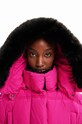 Ρούχα Παλτό Desigual 23WWEWAZ WOMAN WOVEN PADDED LONG OVERCOA 23WWEWAZ ροζ