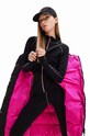 Odjeća Kaput Desigual 23WWEWAZ WOMAN WOVEN PADDED LONG OVERCOA 23WWEWAZ crna