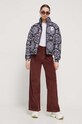 Μπουφάν δυο όψεων Karl Kani 6176632 καφέ AW23