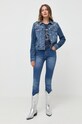 Guess kurtka jeansowa W3BN01.D4VIE niebieski AW23
