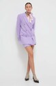 United Colors of Benetton marynarka 29HHDW016.0J4 fioletowy AW23