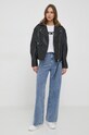 United Colors of Benetton ramoneska 28MKDN04N.100 czarny AW23
